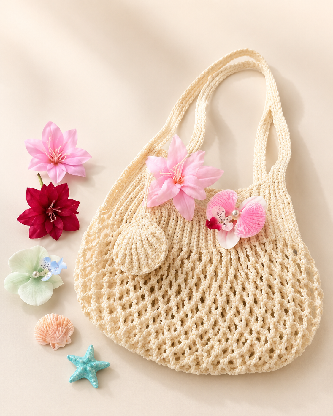 Combo Meymer - Túi Len Mix Charm 